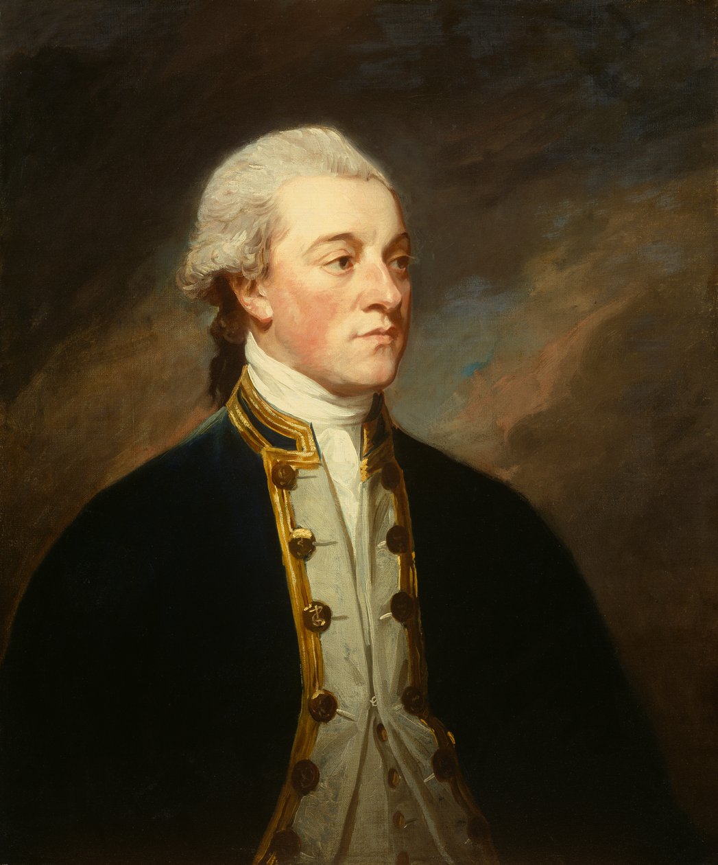 Henderson kapitány portréja, 1785 körül (olaj, vászon) alkotó: George Romney