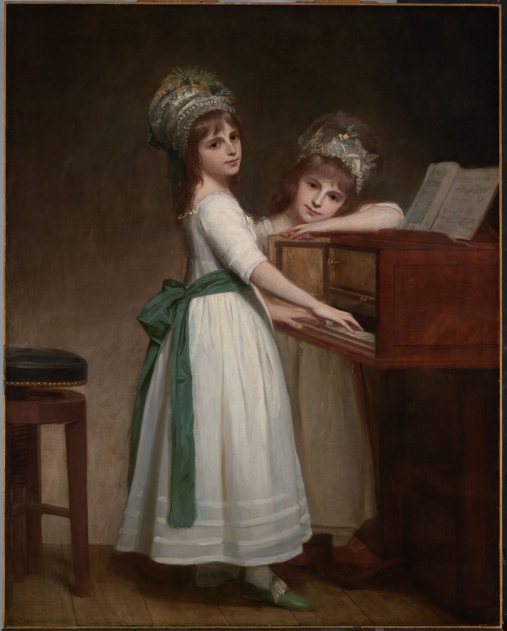 Caroline Thurlow (szül. 1772) és Catharine Thurlow (elh. 1826) portréja alkotó: George Romney