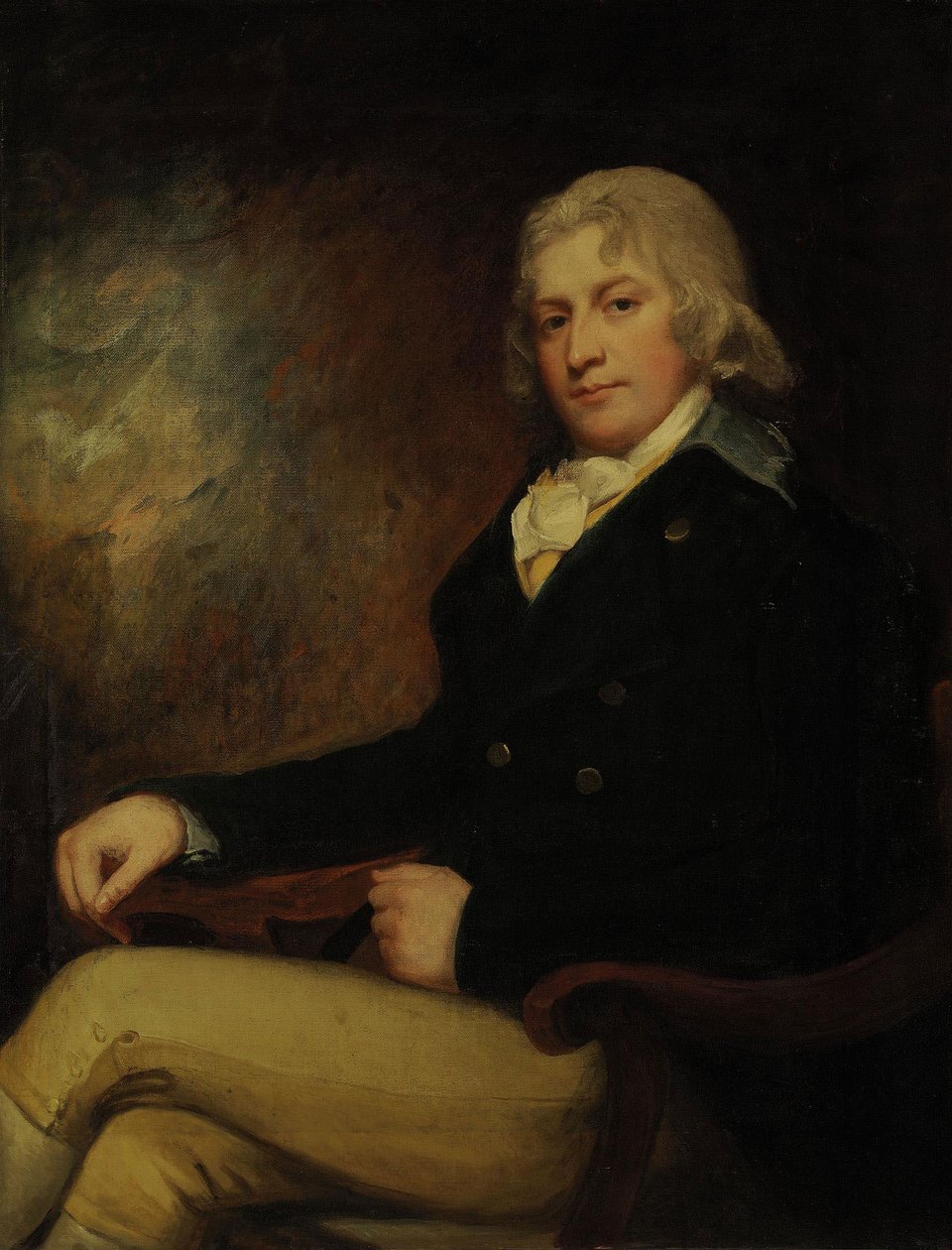 Colin Dunlop of Garmyle portréja alkotó: George Romney