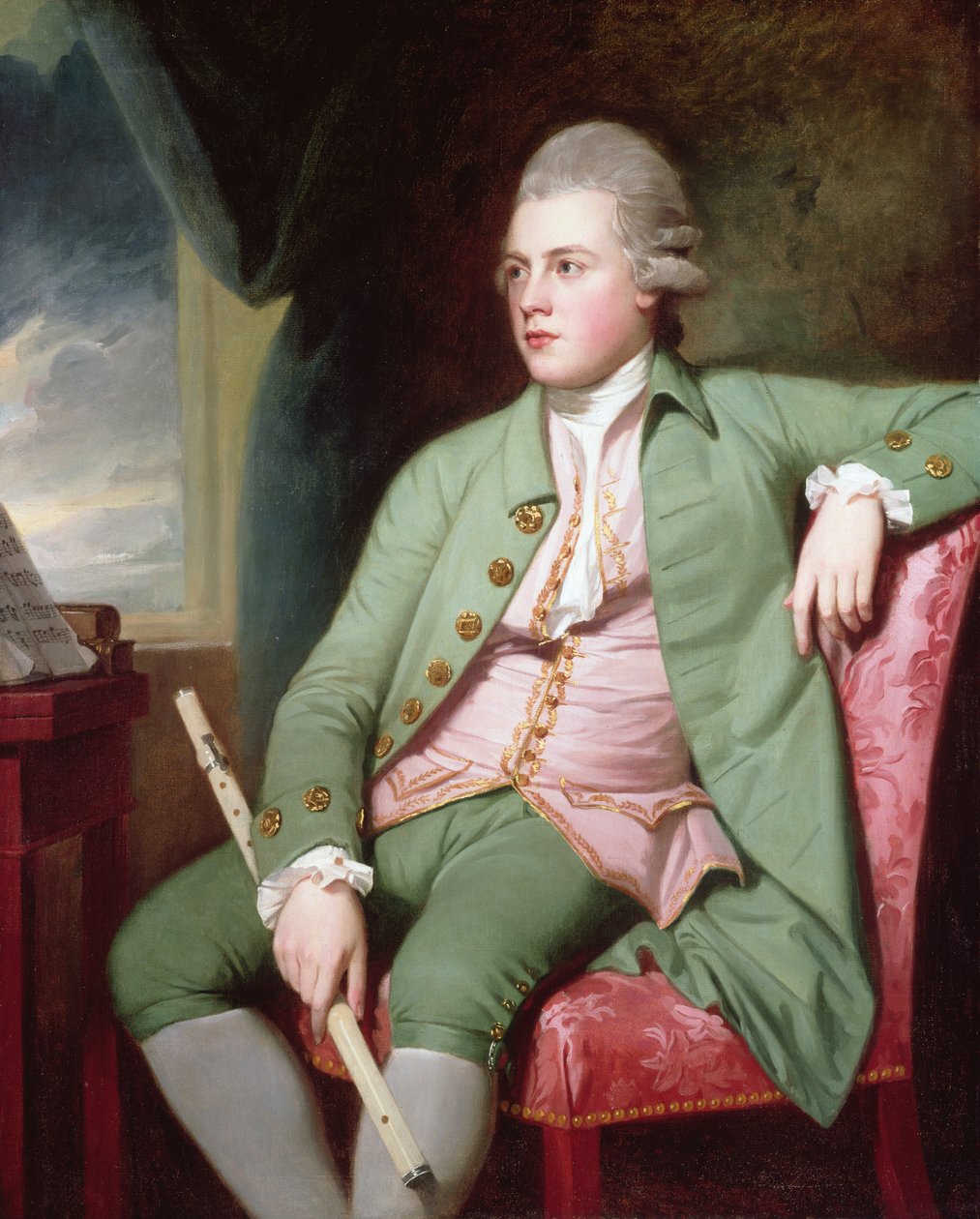 Francis Lind portréja alkotó: George Romney
