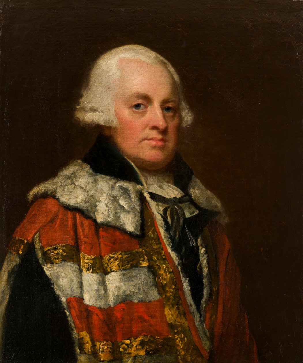 Henry 1. Lord Bradford portréja, 1765-1800 körül (olaj, vászon) alkotó: George Romney