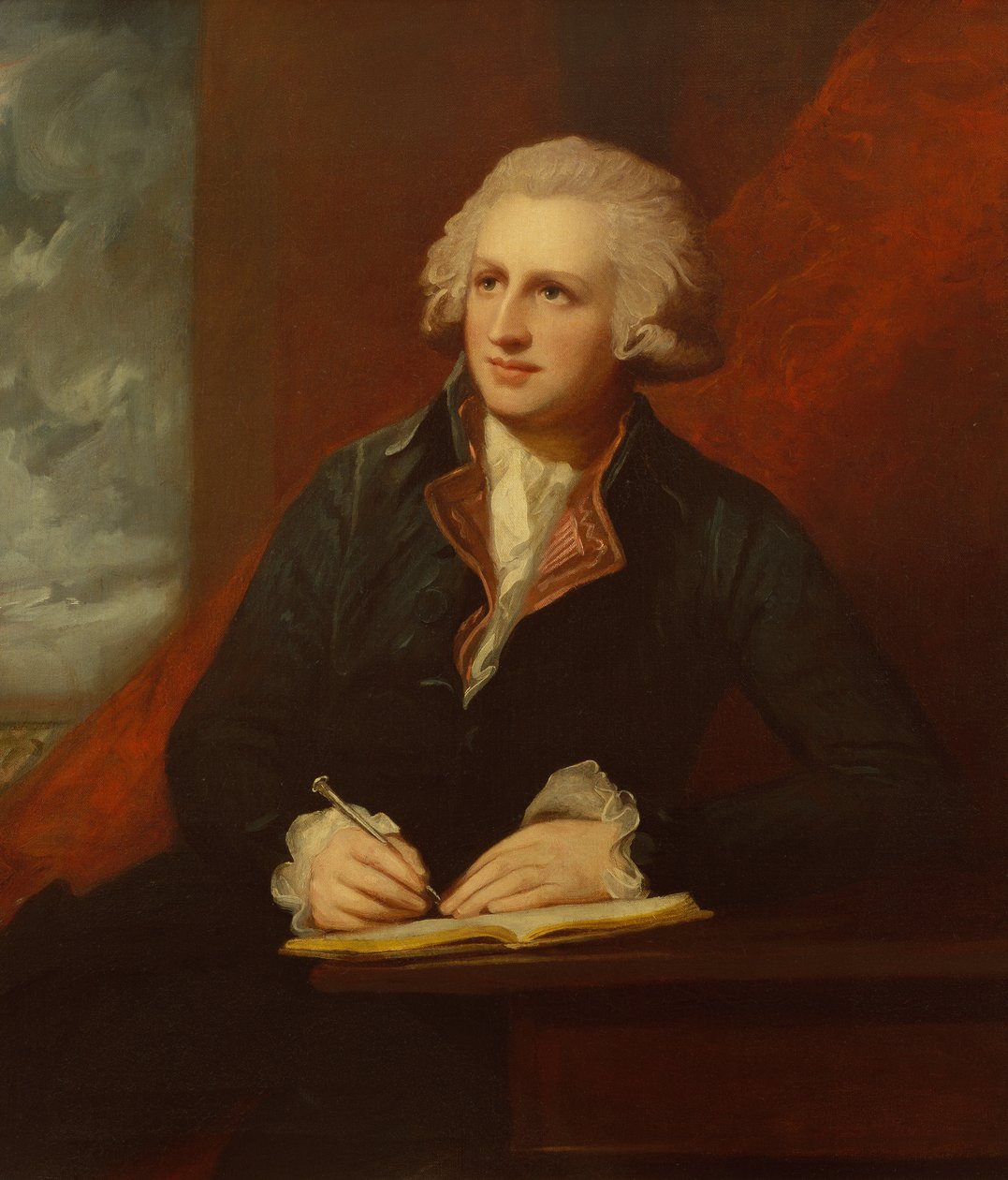 John Blackburne portréja (olaj, vászon) alkotó: George Romney
