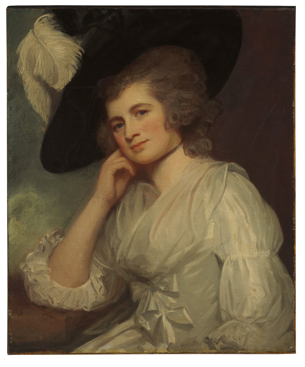 Lady Laetitia Udvar portréja alkotó: George Romney