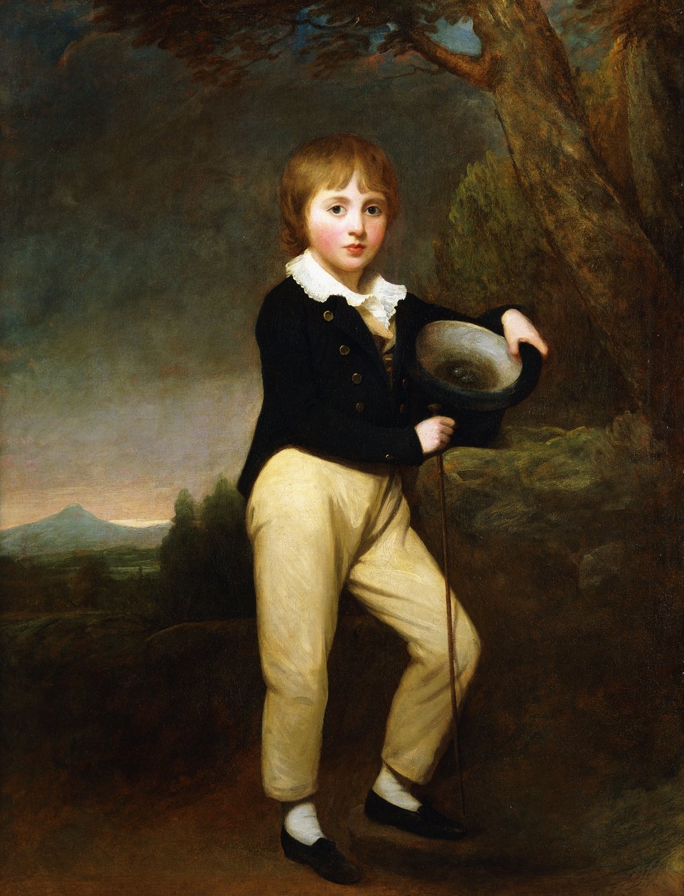 Baines mester portréja alkotó: George Romney