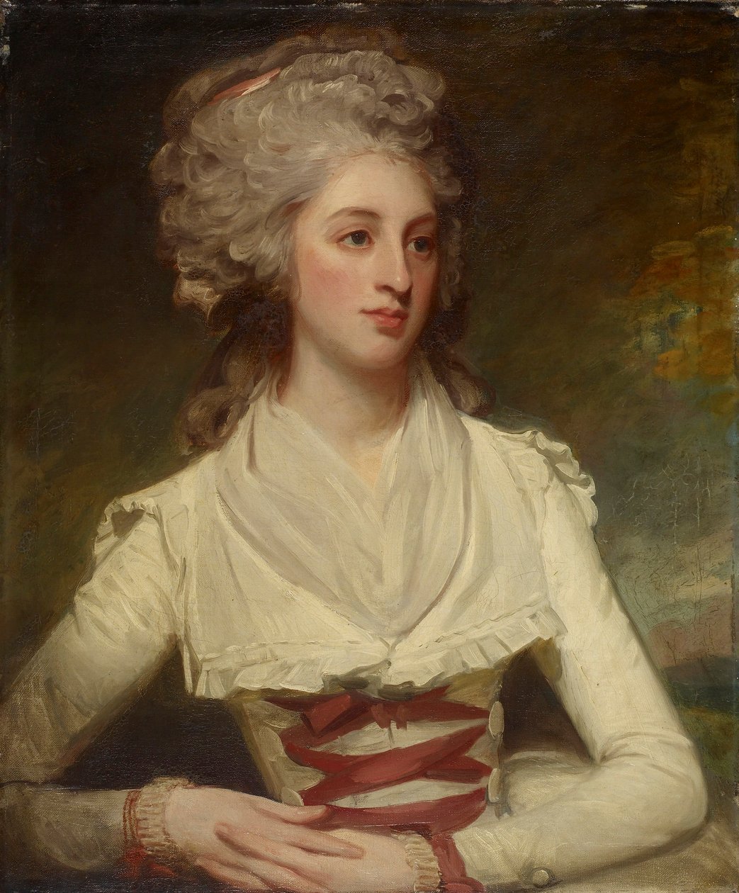 Matilda Lockwood kisasszony portréja alkotó: George Romney