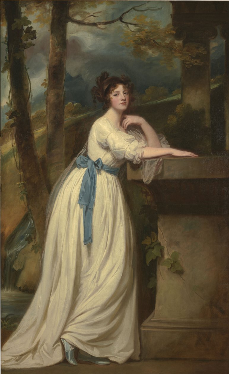 Andrew Reid asszony portréja alkotó: George Romney