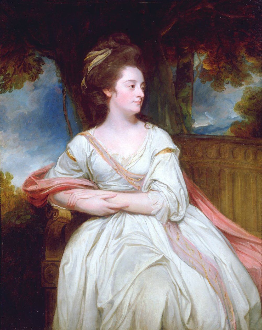 Mrs North portréja alkotó: George Romney
