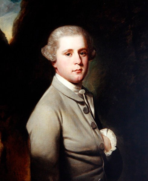 Egy úriember portréja, 1770 körül (olaj, vászon) alkotó: George Romney