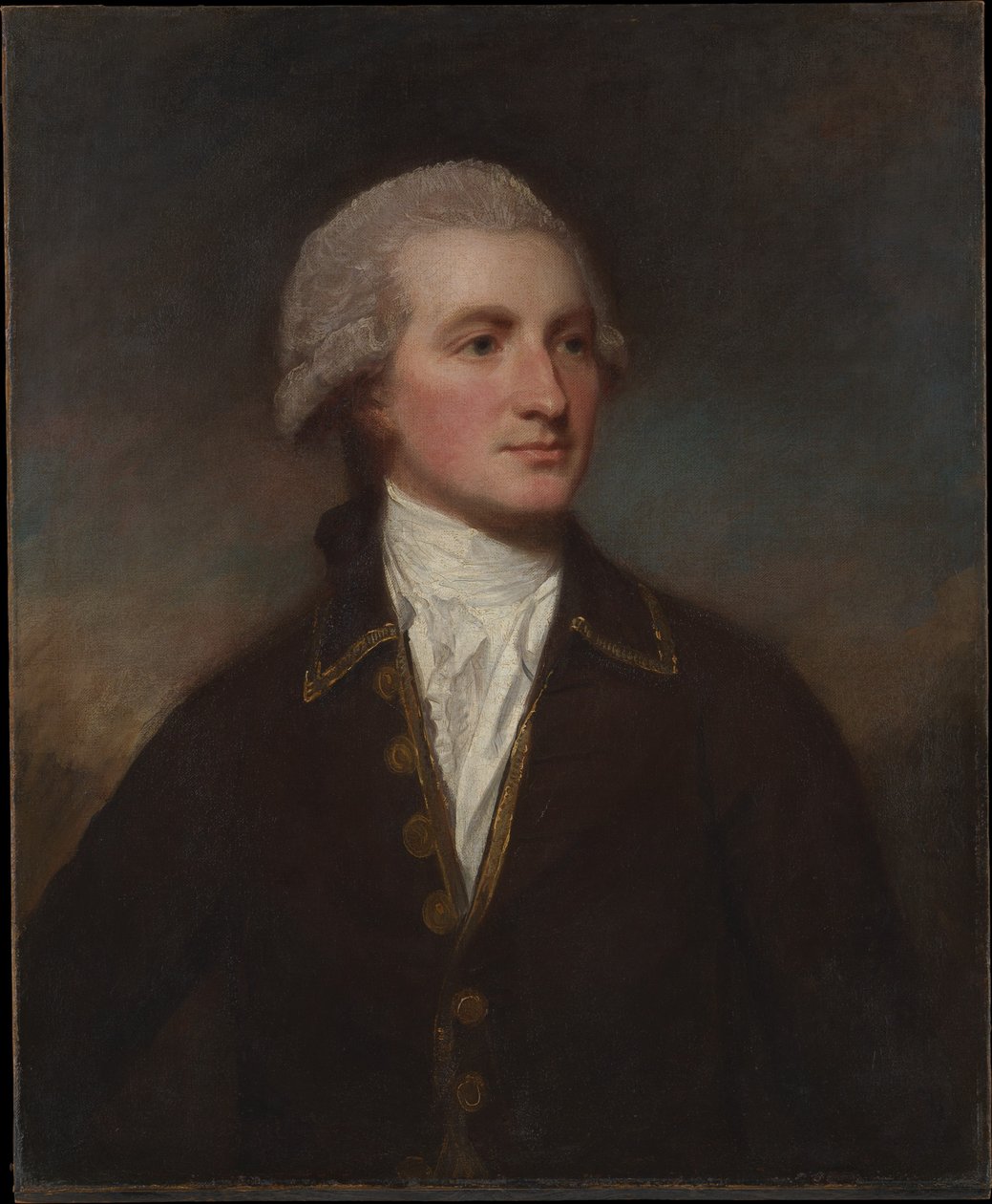 Egy férfi portréja alkotó: George Romney