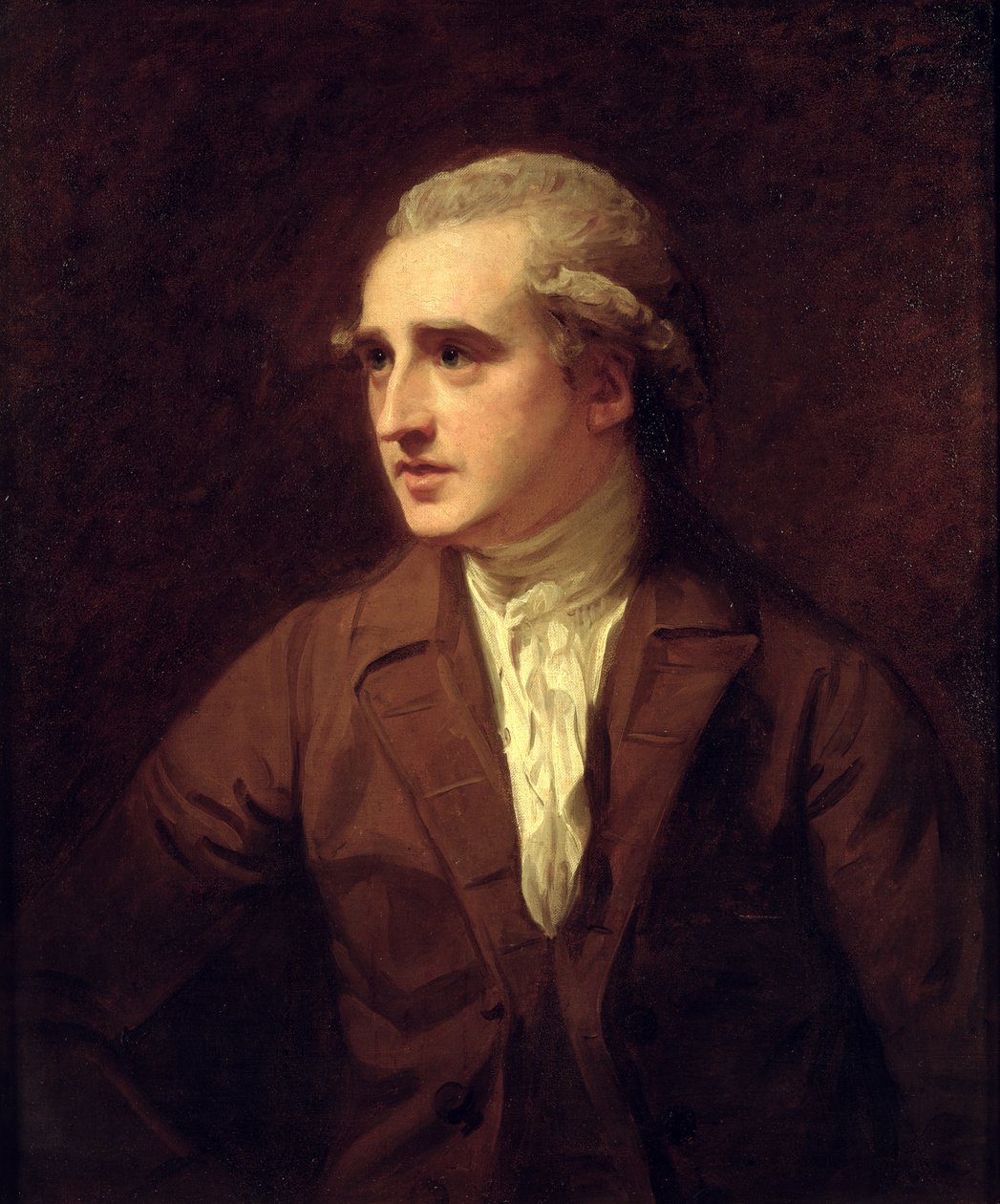 A honvéd arcképe. Charles Francis Greville alkotó: George Romney