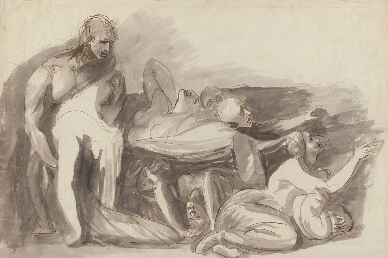 Börtön jelenet alkotó: George Romney