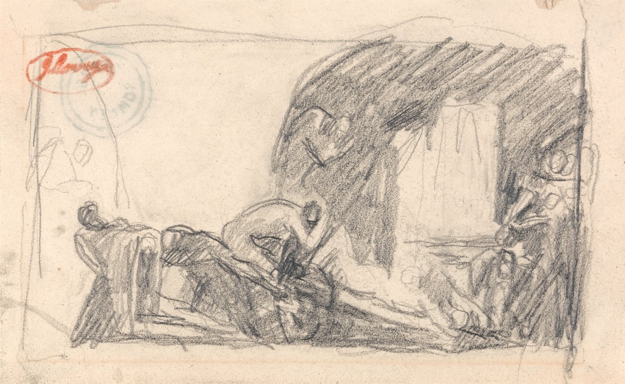 Börtönjelenet alkotó: George Romney