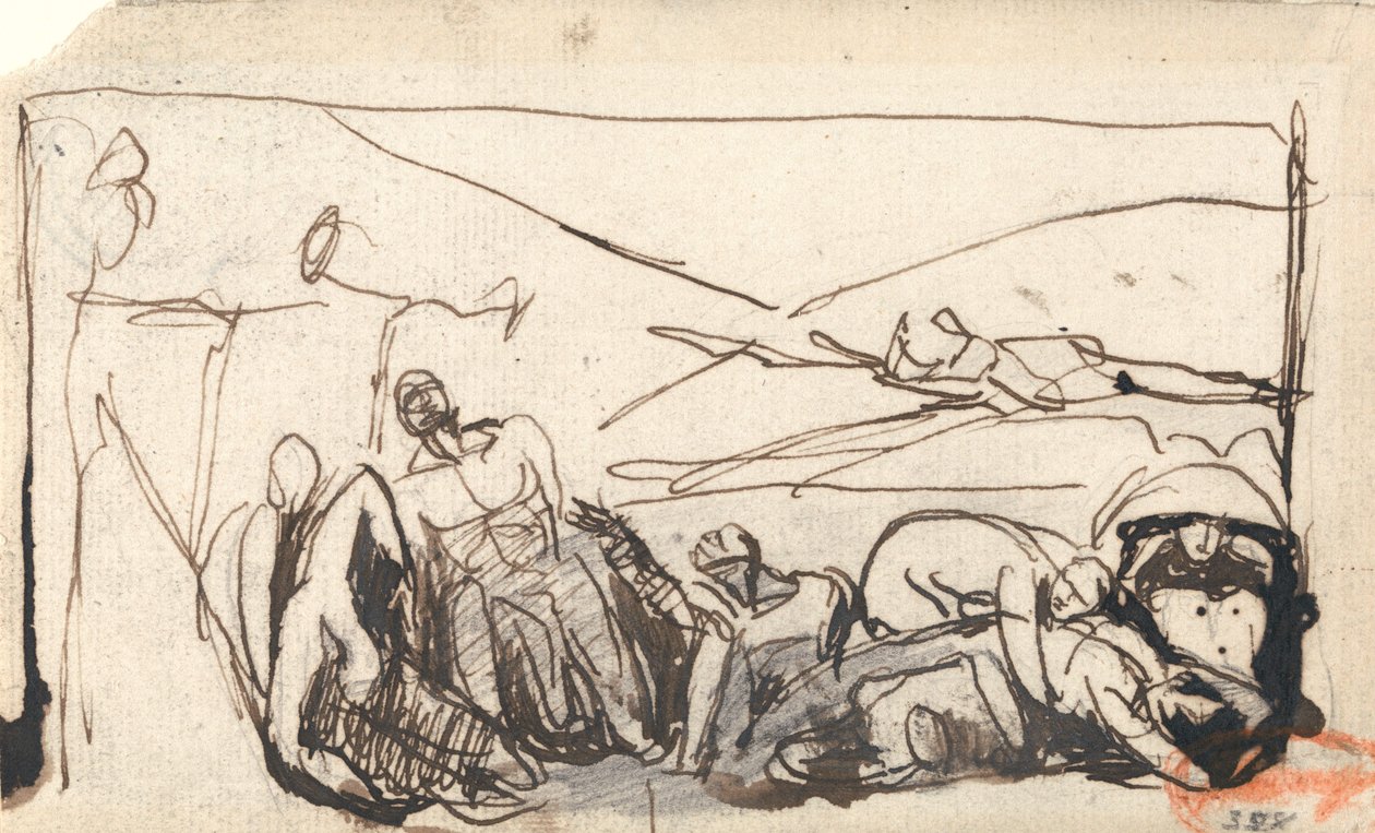 Börtönjelenet alkotó: George Romney