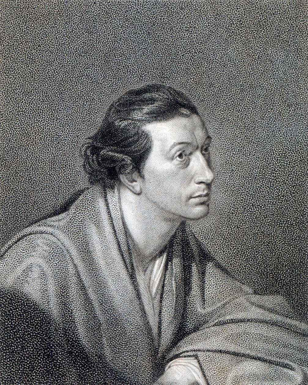 Richard Cumberland, James Hopwood metszet alkotó: George Romney