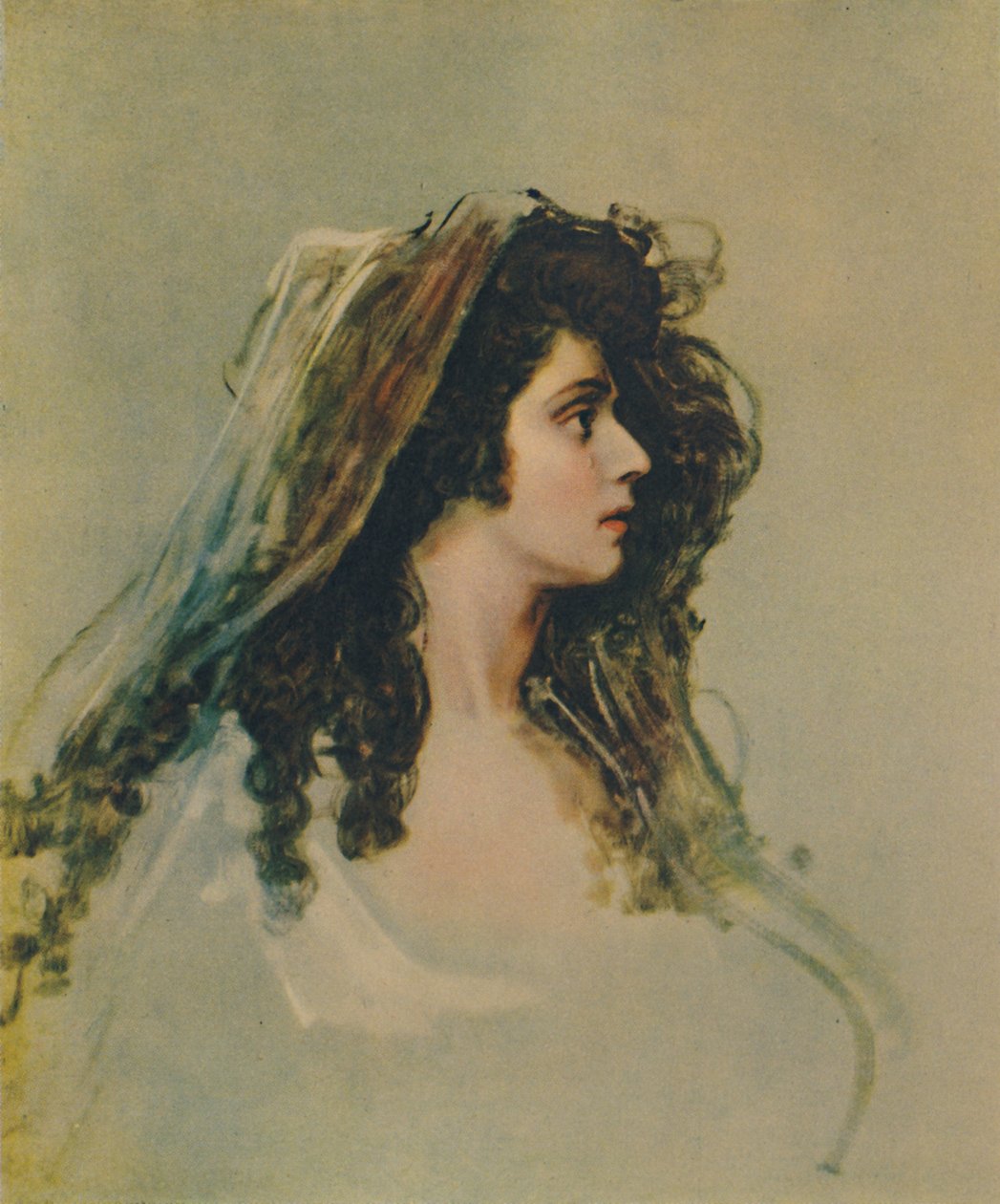 Sarah Siddons, 1755-1831, c1785, 1948. alkotó: George Romney