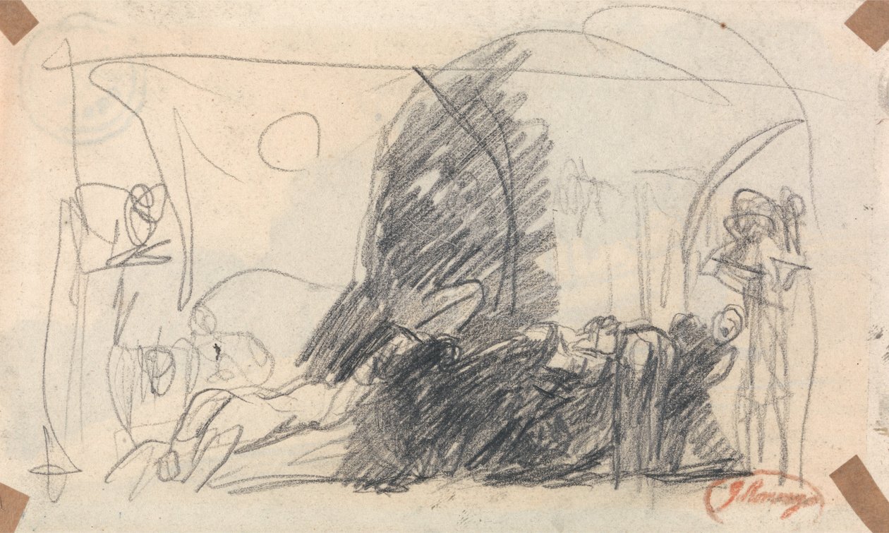 Vázlat Howard jelenetéhez alkotó: George Romney