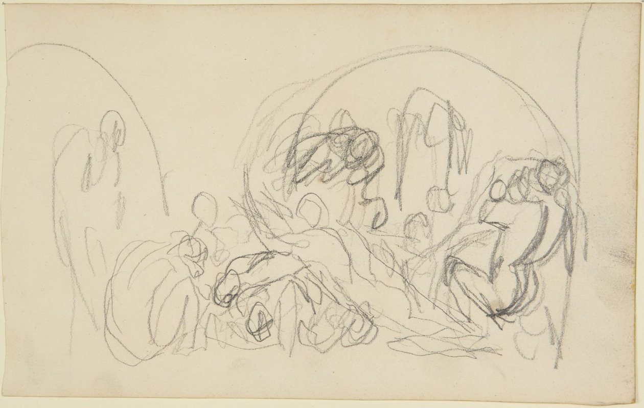 Vázlat Howard börtönlátogatásához alkotó: George Romney