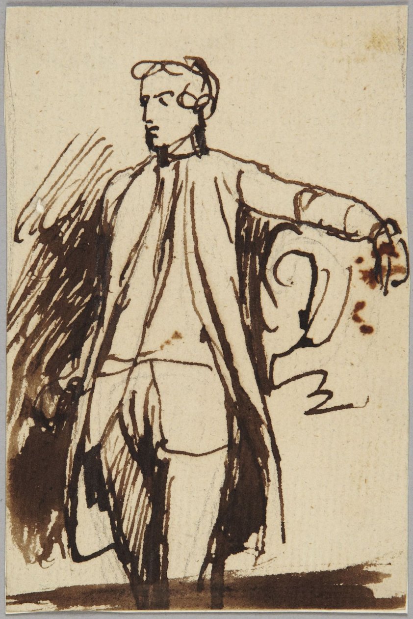 Álló férfi alak alkotó: George Romney
