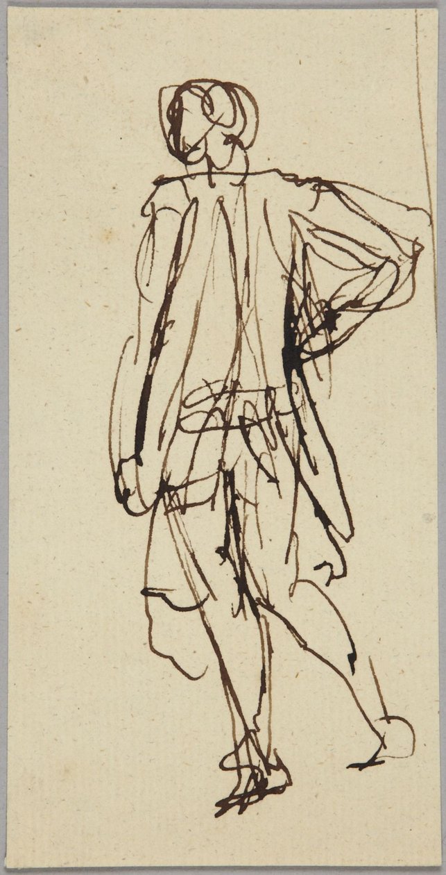 Álló férfi alak alkotó: George Romney