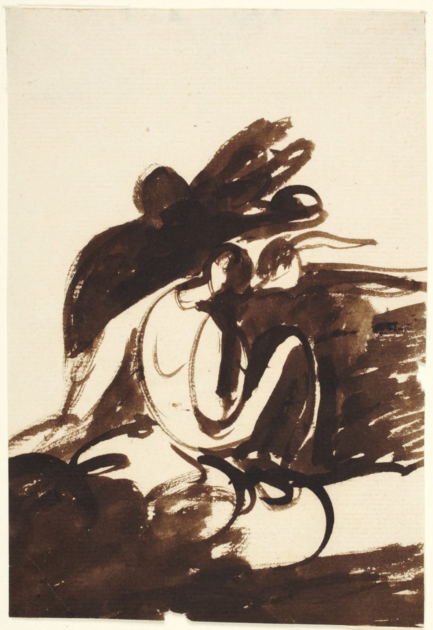 Vázlat egy alakcsoportról alkotó: George Romney