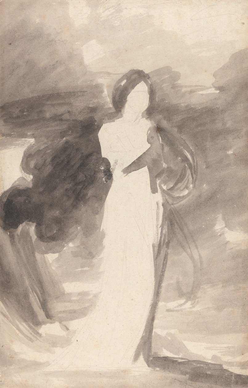 Tanulmány egy álló hölgyről alkotó: George Romney