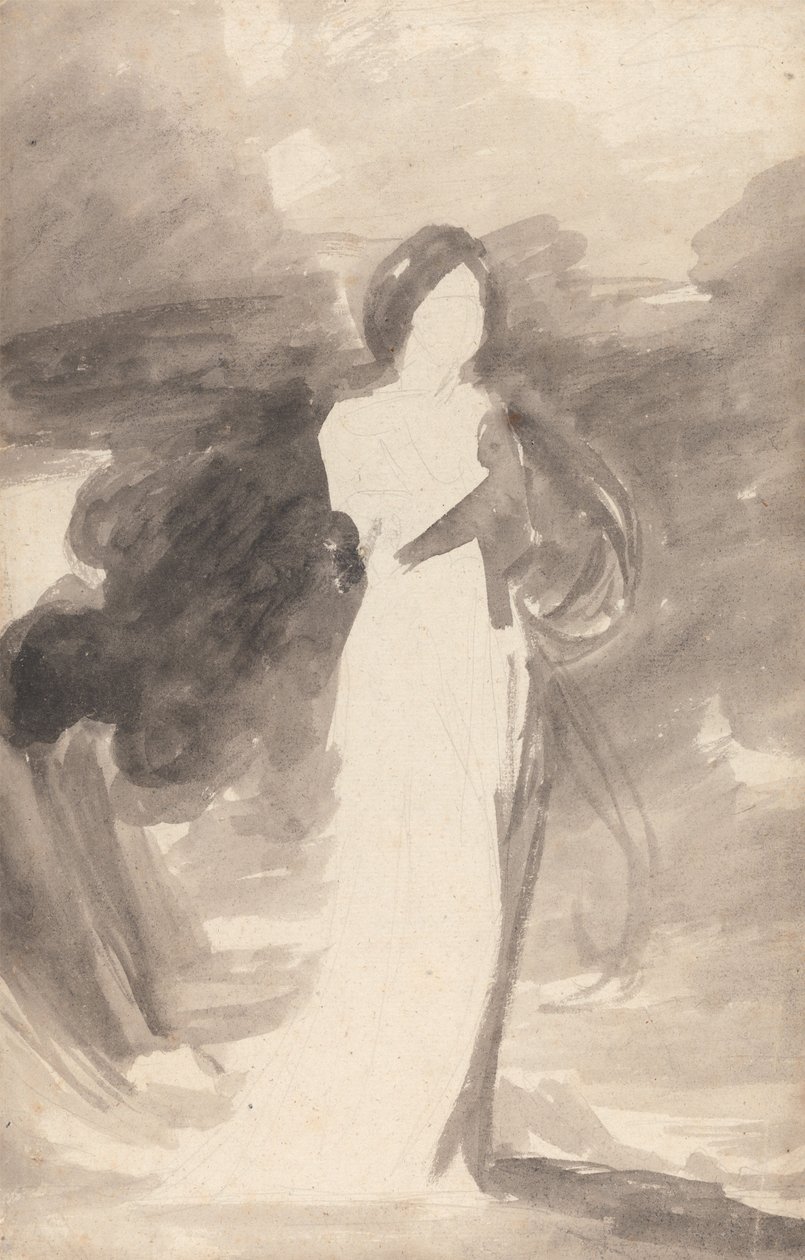 Tanulmány egy álló hölgyről alkotó: George Romney