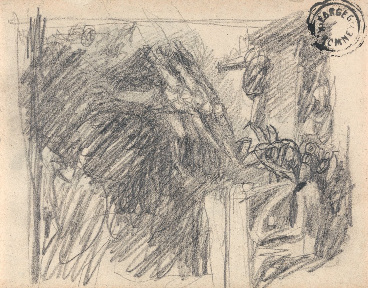 Krisztus megkísértése alkotó: George Romney