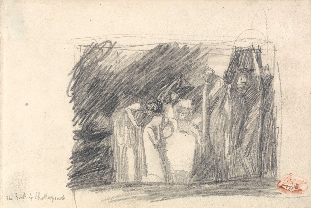 Az ember korszakai: Az ember születése alkotó: George Romney