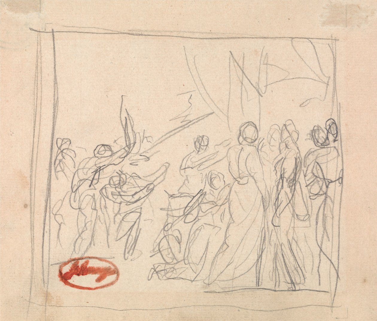 A balul sült el a krokett-meccs alkotó: George Romney