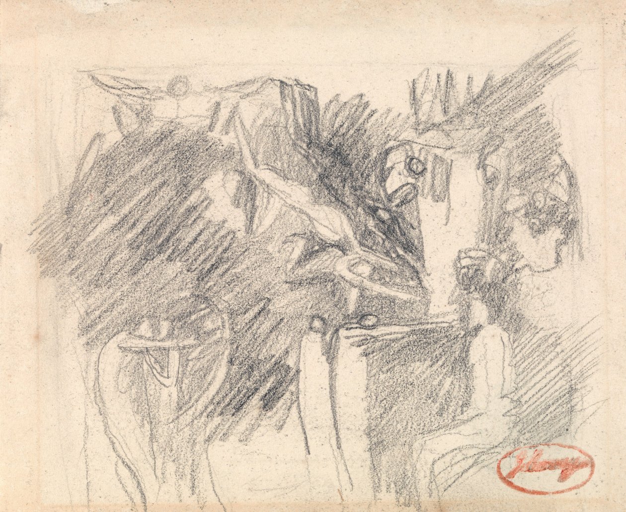 Krisztus megkísértése alkotó: George Romney