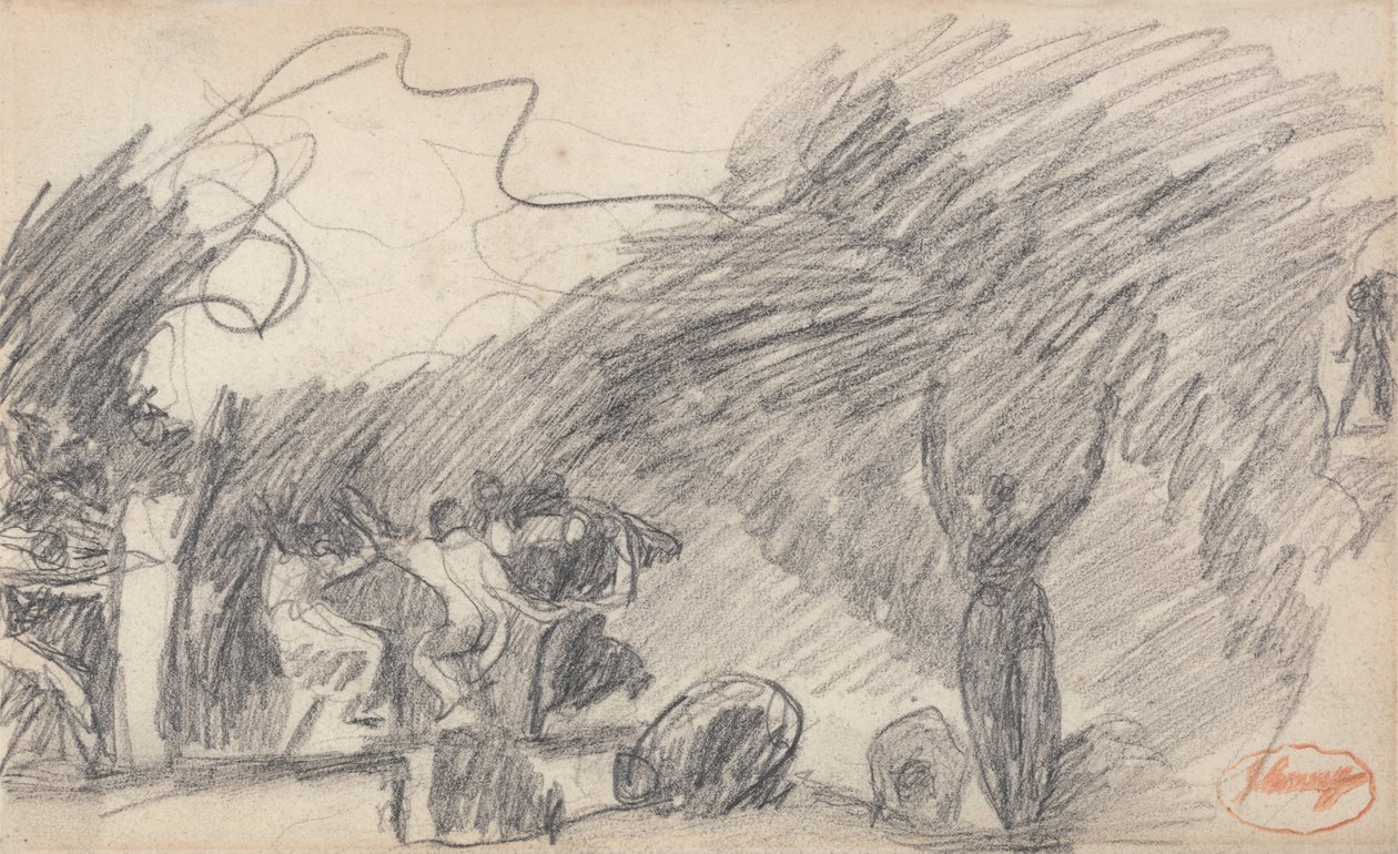 A boszorkányok barlangja - Macbeth alkotó: George Romney