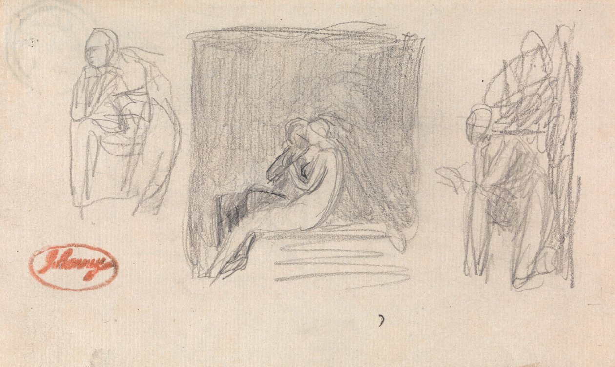 Három tanulmány alkotó: George Romney
