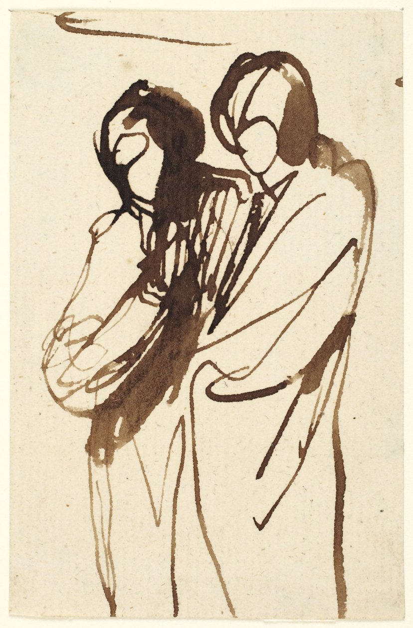 Két álló alak alkotó: George Romney