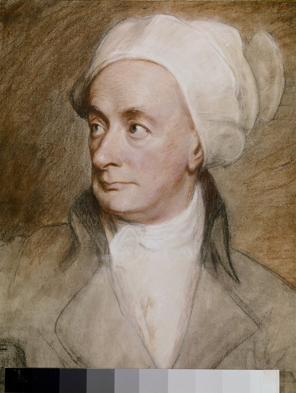 William COWPER, Portré 1792 (papír, pasztell) alkotó: George Romney