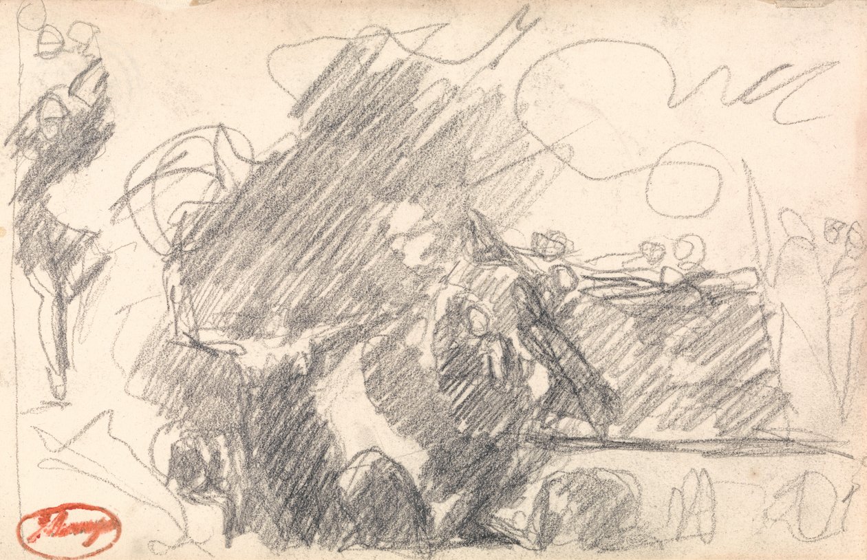 A boszorkányok barlangja: Macbeth második látogatása alkotó: George Romney