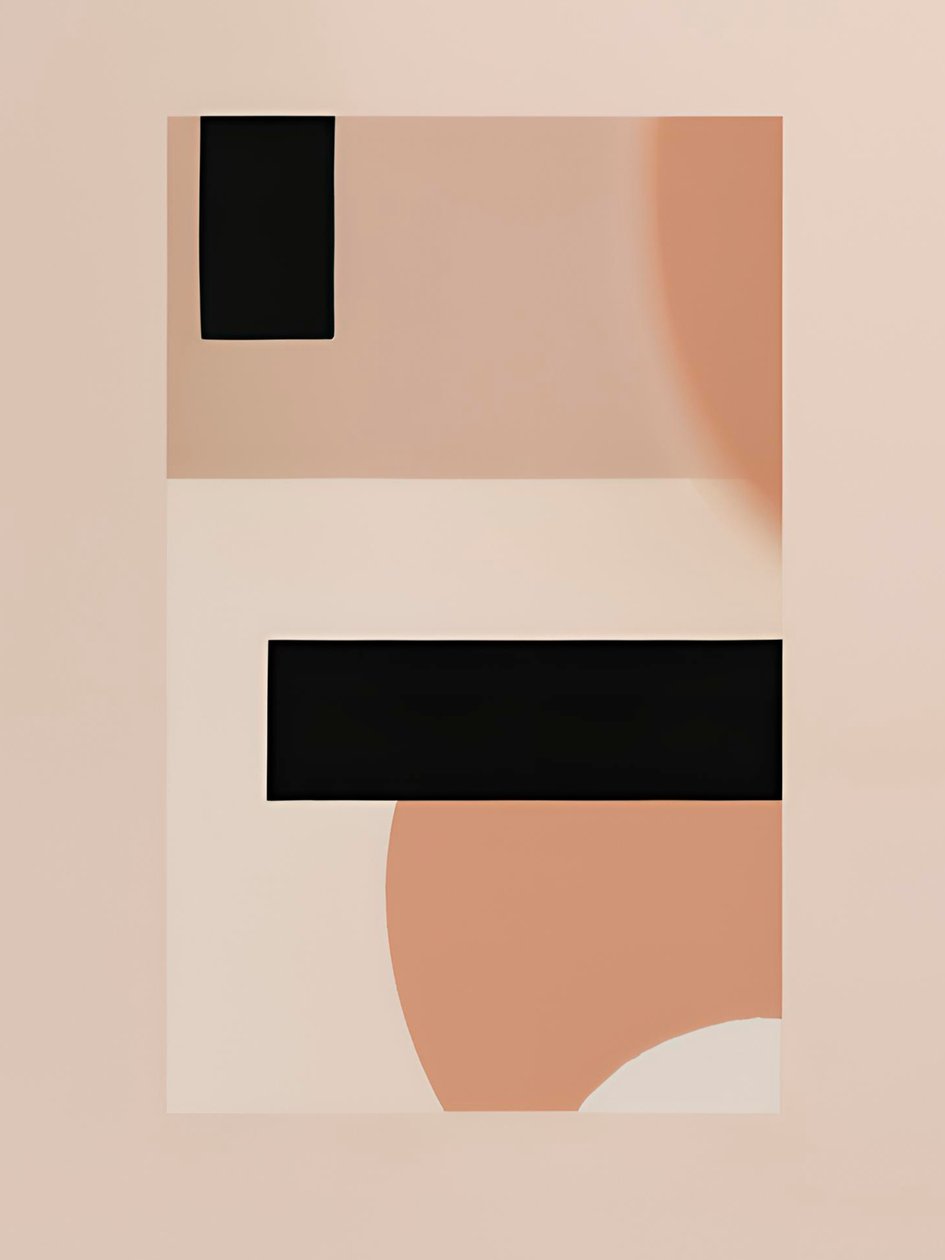Minimalista egyensúly, 21. század (festmény) alkotó: George Rosaly