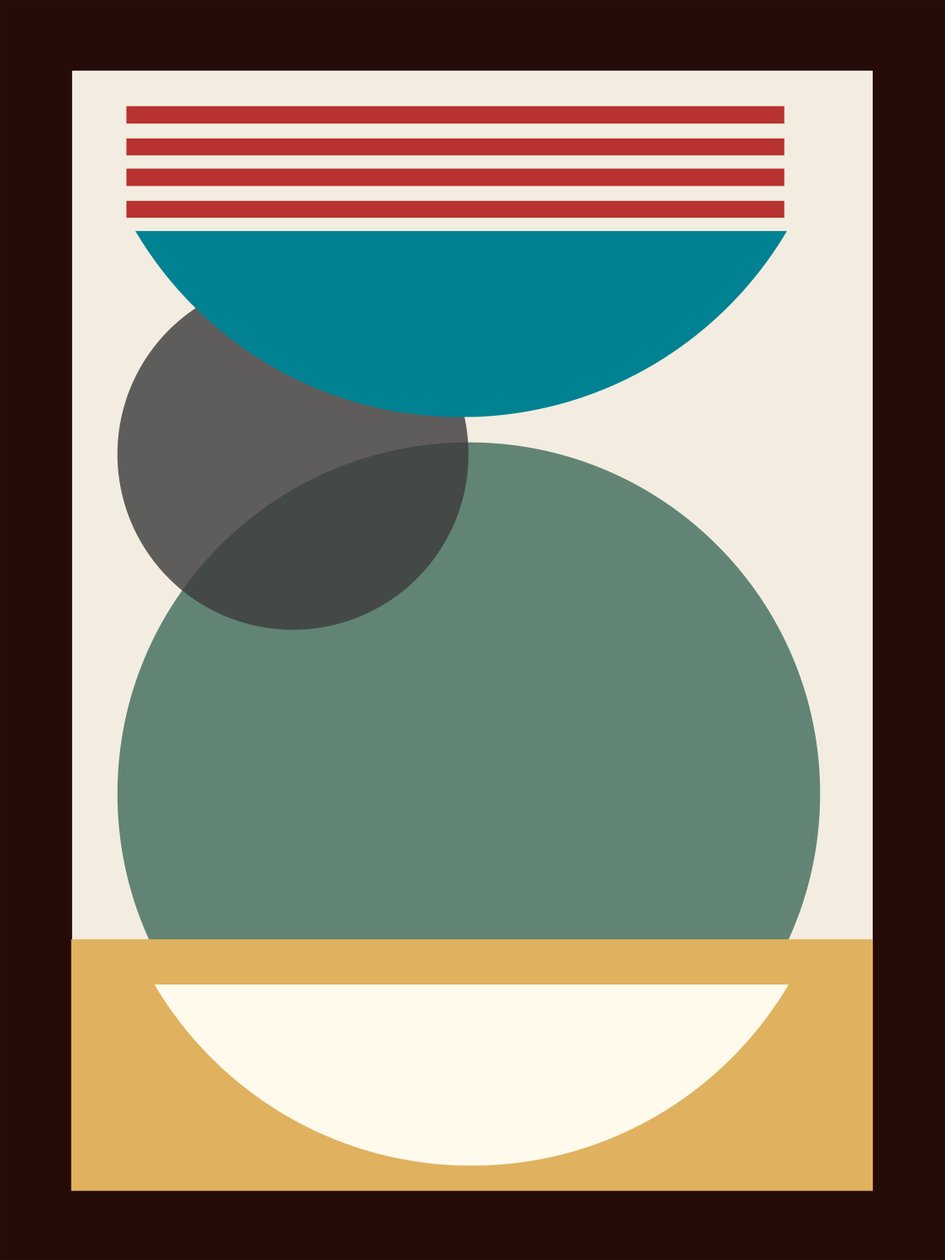 Space City Abstract, 2023 (Akril vászonra) alkotó: George Rosaly