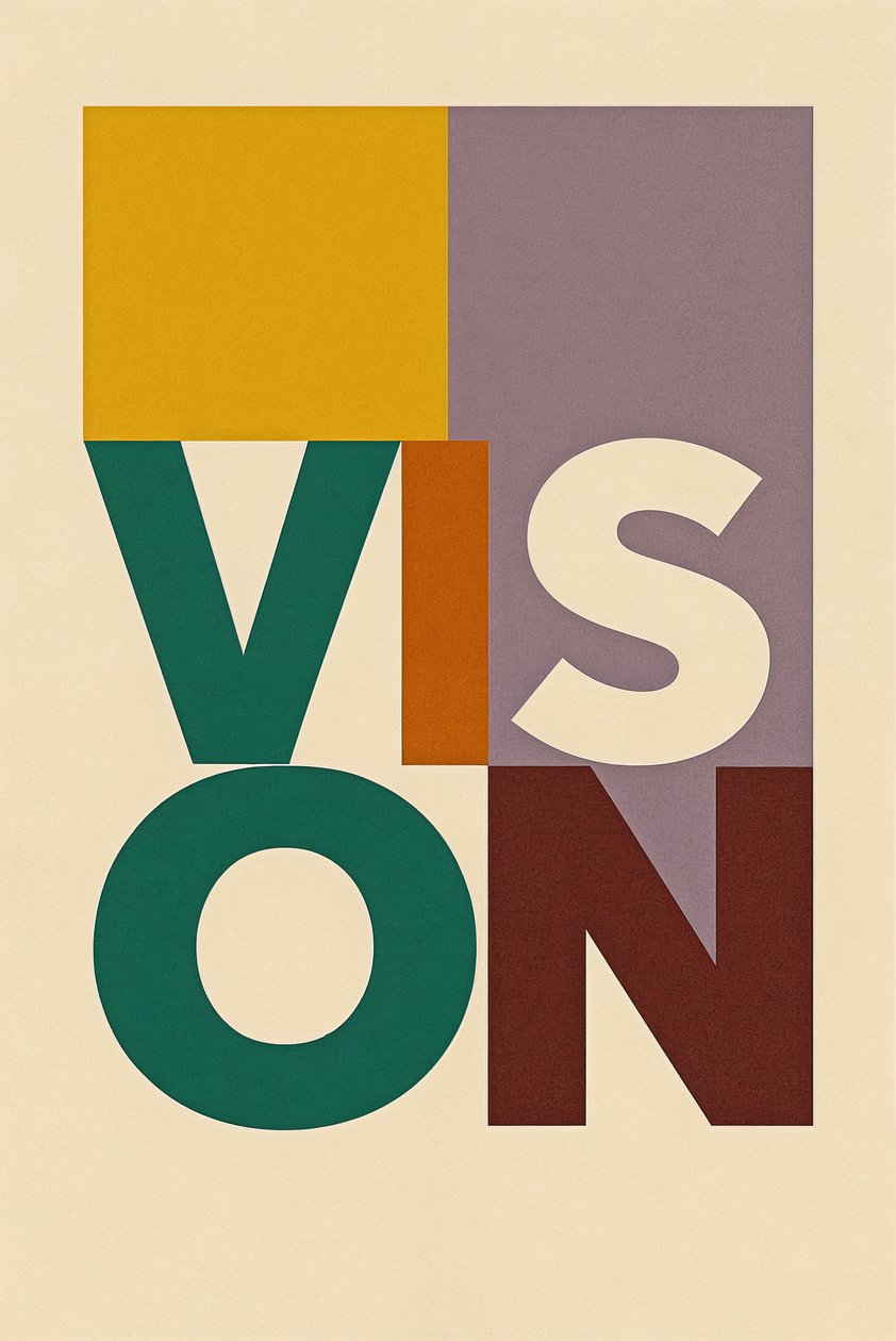 VISION In Motion, 2025 (akril, vászon) alkotó: George Rosaly