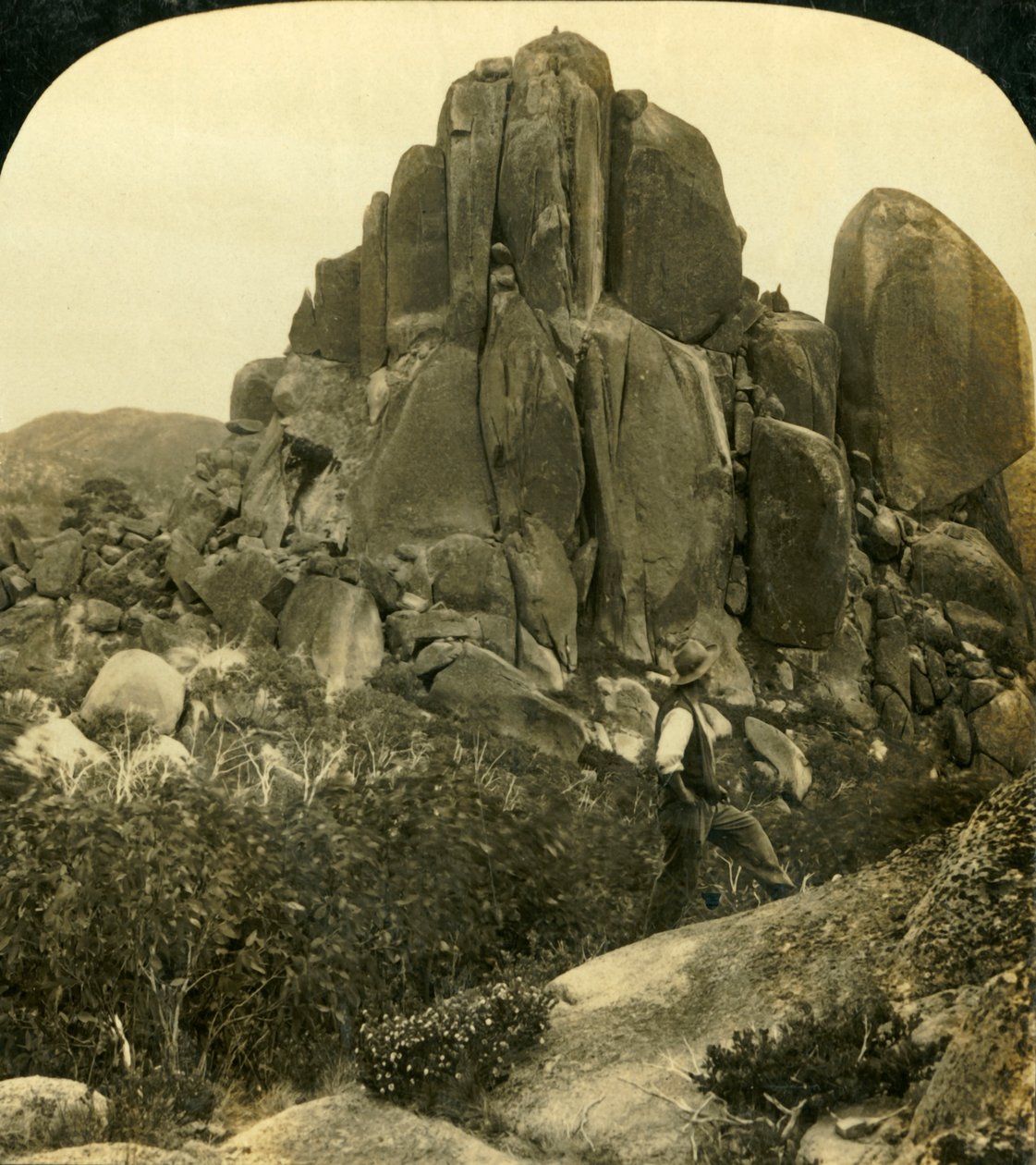 Cathedral Rock, Buffalo Ranges, Victoria, Ausztrália, 1909. alkotó: George Rose
