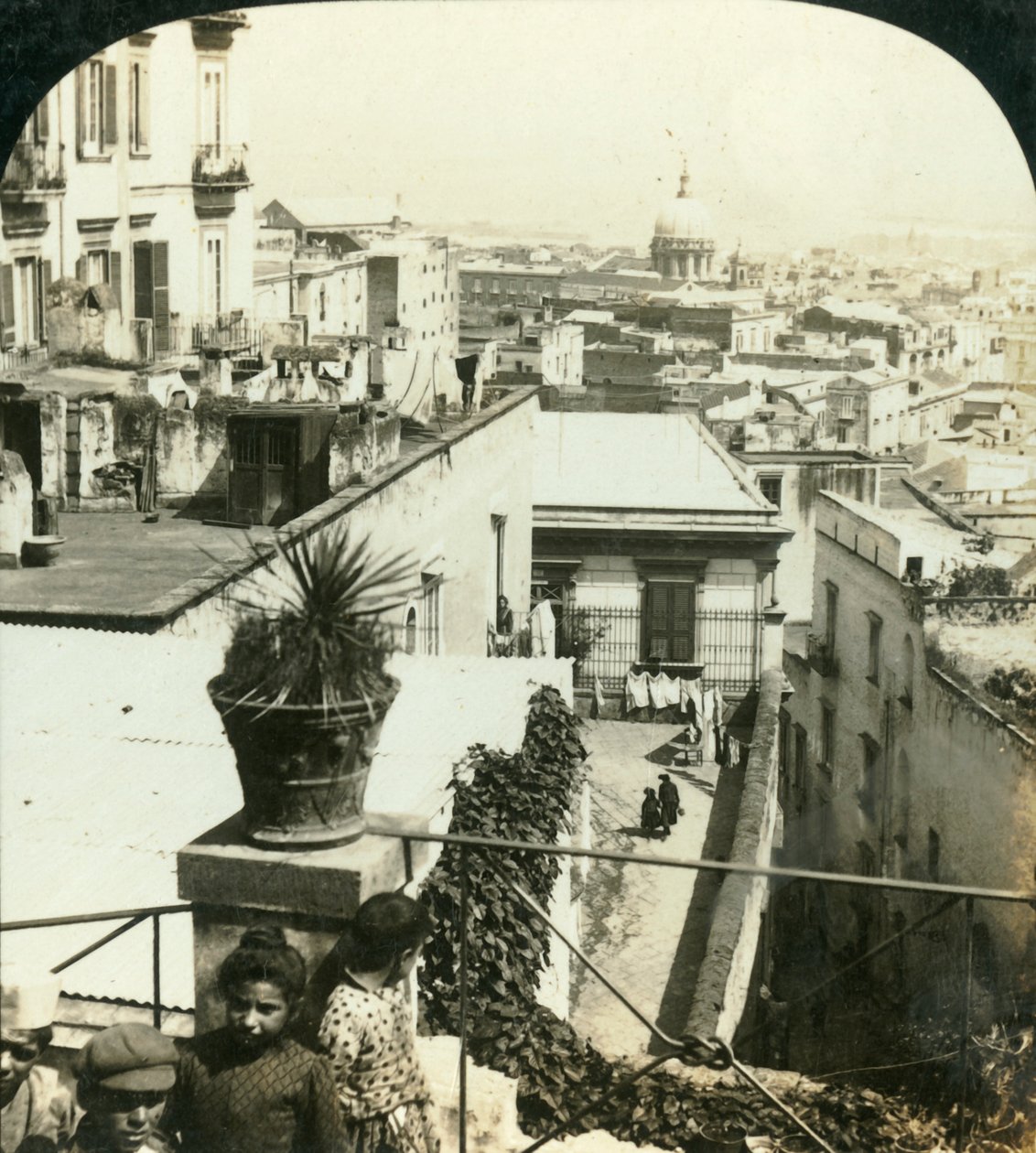 Nápoly dombjairól, Olaszországból, 1909. alkotó: George Rose