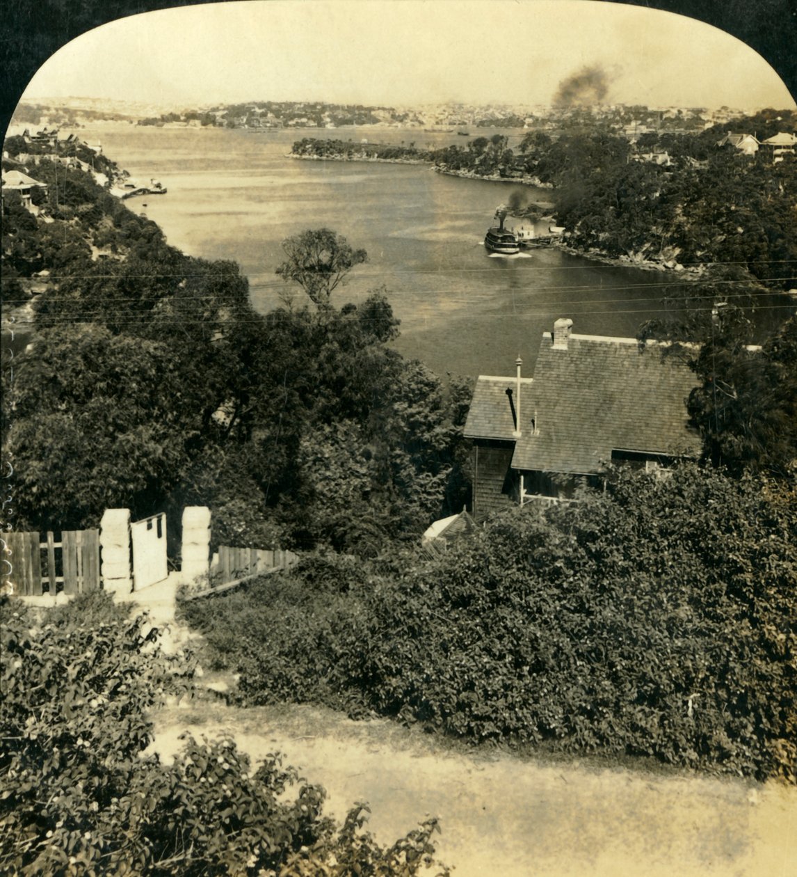 Mosmans Bay, Sydney, Ausztrália, 1909. alkotó: George Rose