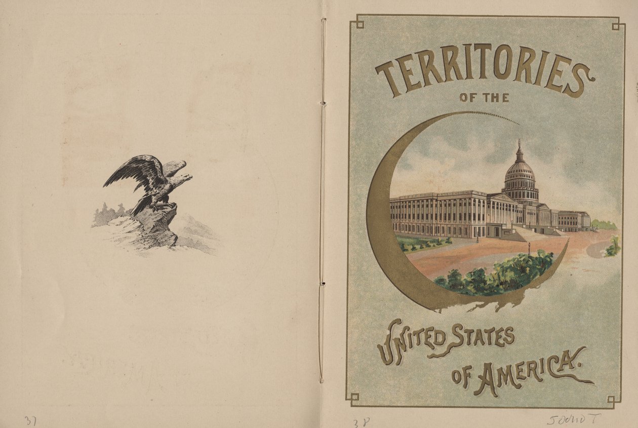 Minden nemzet és az Amerikai Egyesült Államok zászlaja – 1887. 37. és 38. oldal alkotó: George S. and Sons Harris