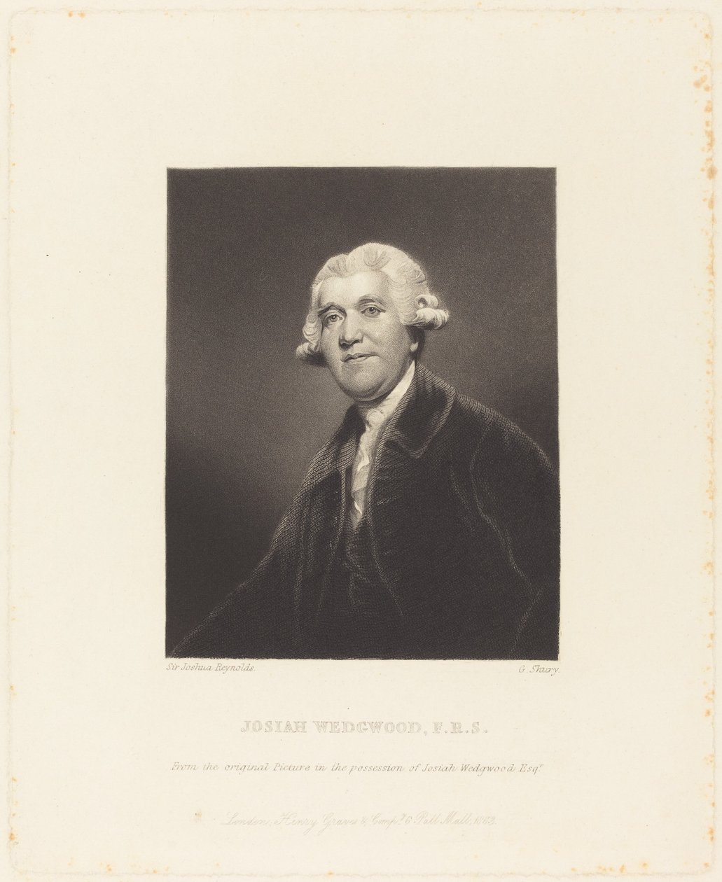 Josiah Wedgwood alkotó: George Salisbury Shury after Sir Joshua Reynolds