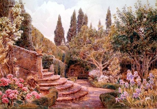 Egy mediterrán kert alkotó: George Samuel Elgood