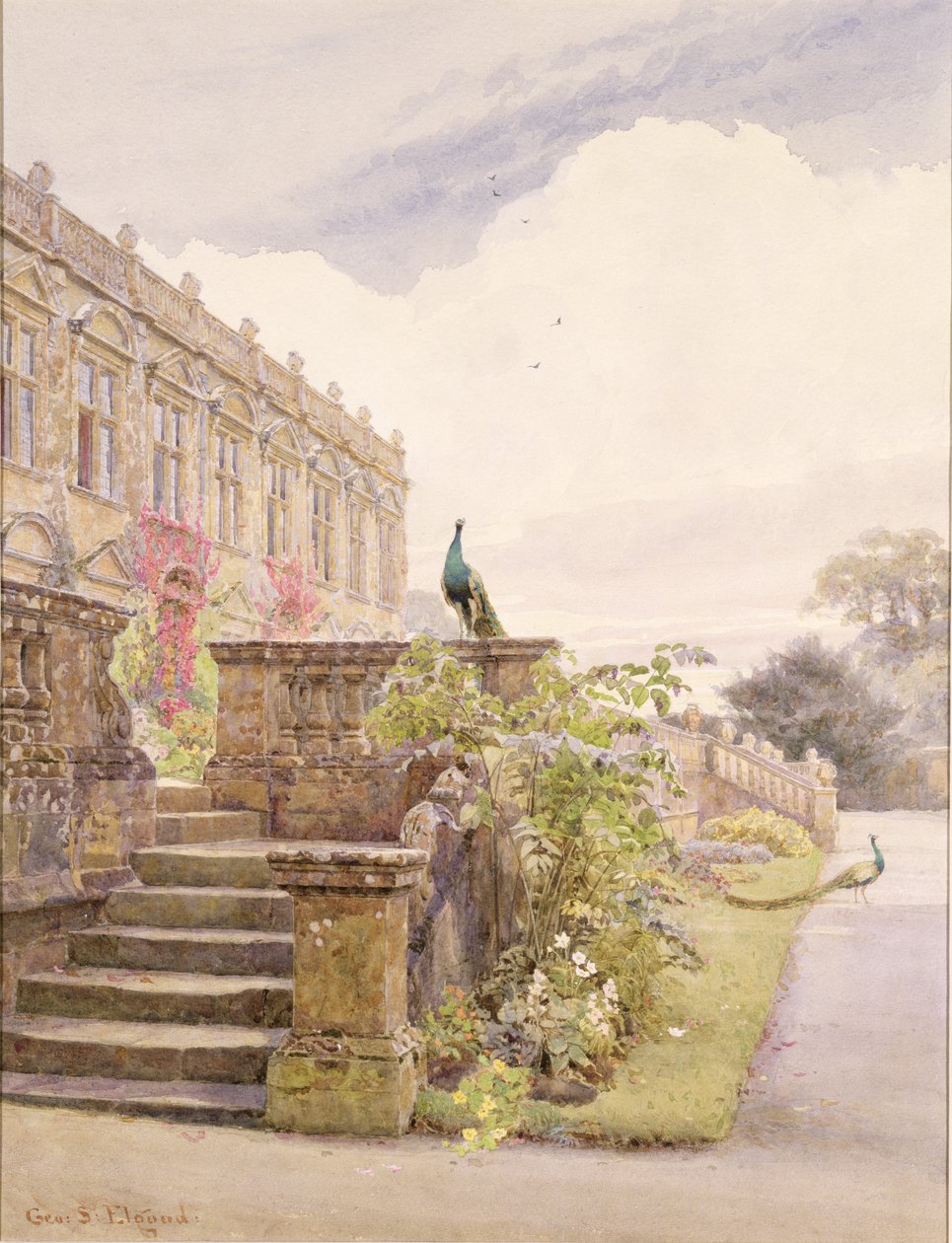 Brympton DEvercy House, Somerset alkotó: George Samuel Elgood