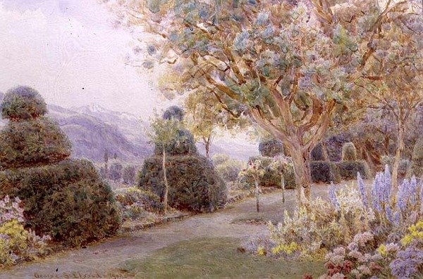 Chateau de la Cour, Rhone-völgy alkotó: George Samuel Elgood