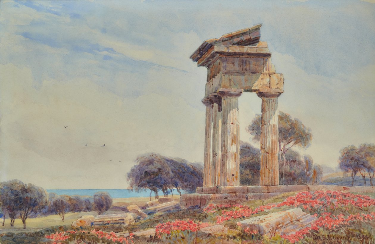 Castor és Pollux temploma, Gorgenti alkotó: George Samuel Elgood