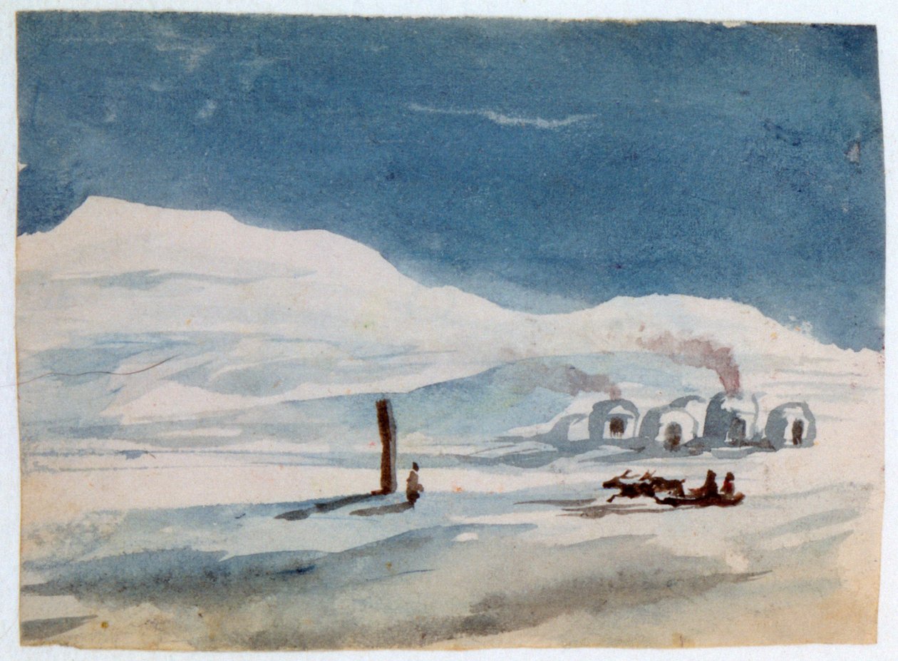 Iglók és eszkimók, 1820-1876 alkotó: George Sand