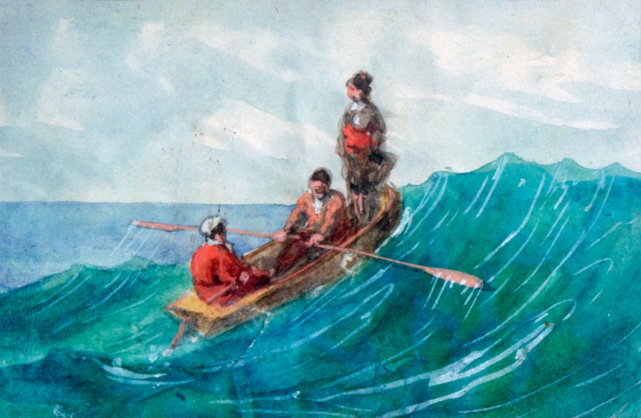 "A csónak", 1820-1876 alkotó: George Sand
