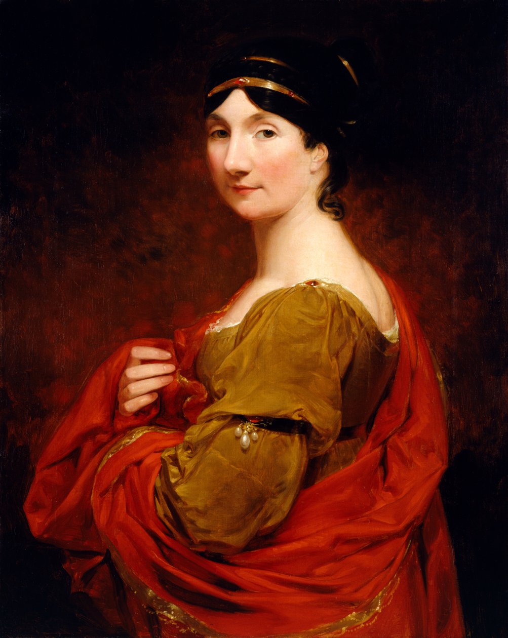 Frederika, Mansfield grófnője (olaj, vászon) alkotó: George Sanders